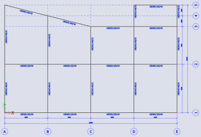 Scia Engineer FAQ - Modelleren van een typische composiet staal-beton balk - vloerbalk opstelling 2