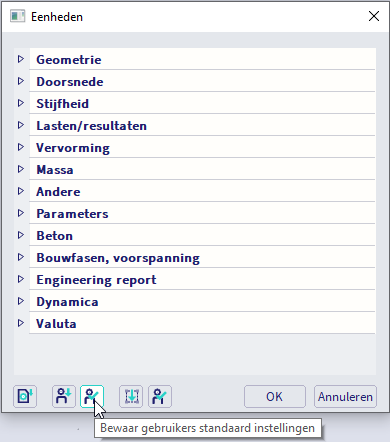 Standaardinstellingen aanpassen