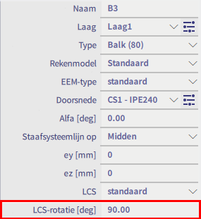 LCS-rotatie