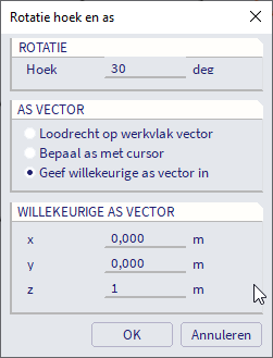 As Vector ingeven