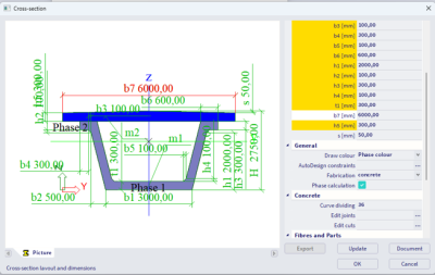 construction stages analysis and design