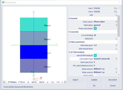 construction stages analysis and design