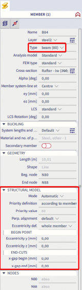 structural model properties