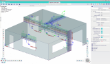 Design of reinforcement on Integration member