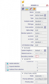 SCIA Engineer 21 interface