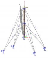 Advanced geometric non-linear analysis - cable