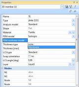 Advanced geometric non-linear analysis - membrane