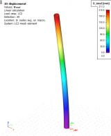 Seismic  harmonic load  time-history analysis